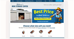 Desktop Screenshot of helenaministorage.com